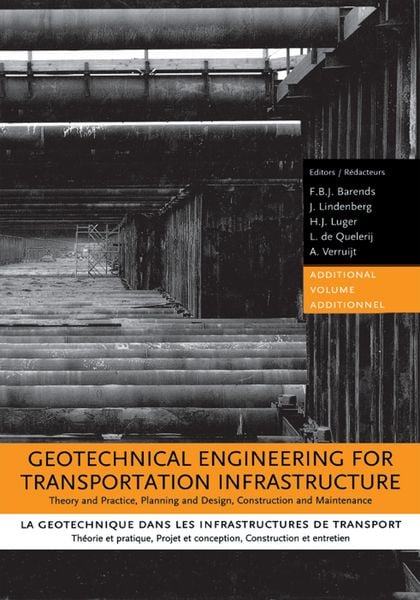 Produktbild: Geotechnical Engineering for Transportation Infrastructure