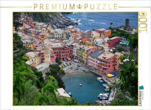 Produktbild: CALVENDO Puzzle Vernazza | 1000 Teile Lege-Gr&ouml;&szlig;e 64x48cm Foto-Puzzle f&uuml;r gl&uuml;ckliche Stunden