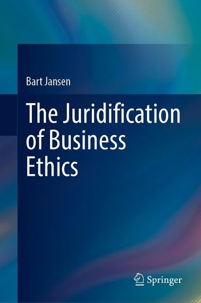 Produktbild: The Juridification of Business Ethics
