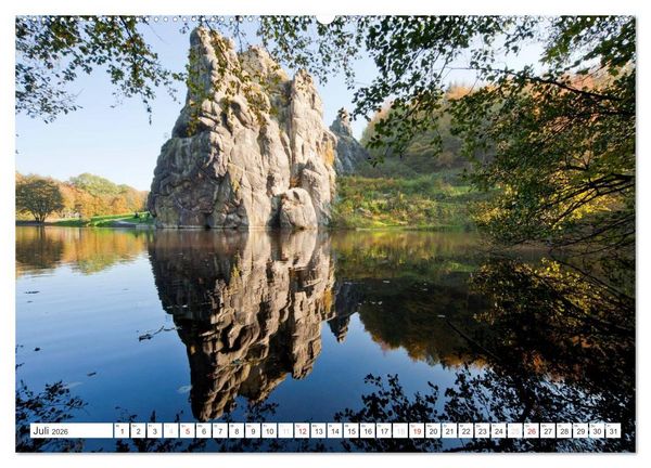 Produktbild: Nordrhein-Westfalen (hochwertiger Premium Wandkalender 2026 DIN A2 quer), Kunstdruck in Hochglanz