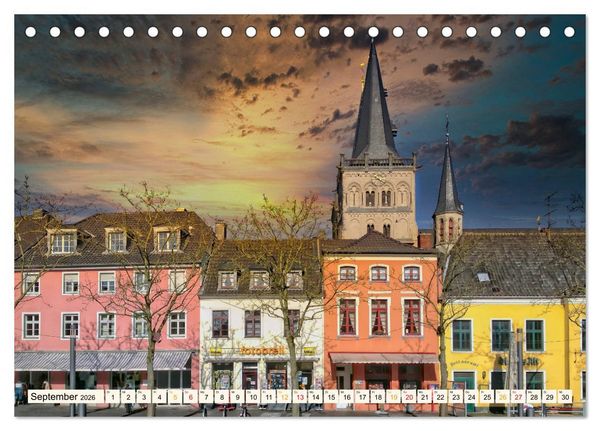 Produktbild: Reise durch Deutschland - Xanten am Niederrhein (Tischkalender 2026 DIN A5 quer), CALVENDO Monatskalender