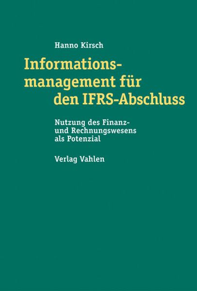 Produktbild: Informationsmanagement f&uuml;r den IFRS-Abschluss