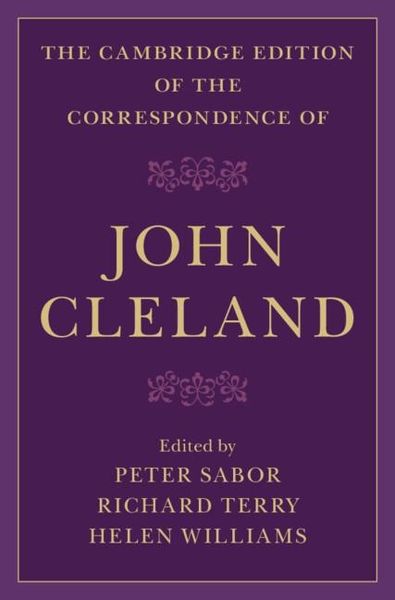 Produktbild: Cambridge Edition of the Correspondence of John Cleland