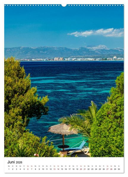 Produktbild: Mallorca - Insel des Gl&uuml;cks (Wandkalender 2026 DIN A2 hoch), CALVENDO Monatskalender