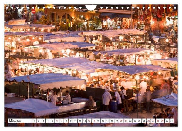Produktbild: Marrakesch - Momente einer Reise (Wandkalender 2027 DIN A4 quer), CALVENDO Monatskalender