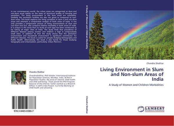 Produktbild: Living Environment in Slum and Non-slum Areas of India