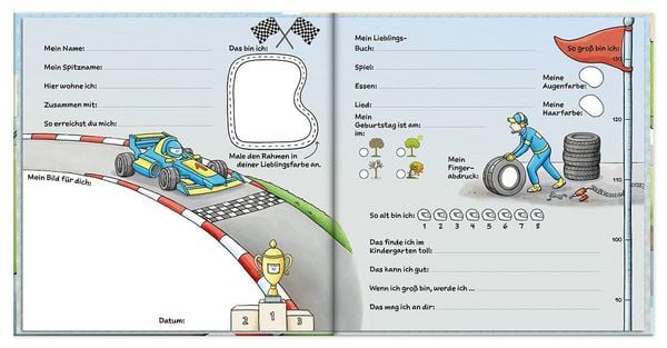Produktbild: Mein Freundebuch Kindergarten &ndash; Fahrzeuge