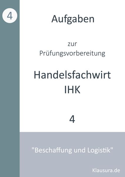 Produktbild: Aufgaben zur Pr&uuml;fungsvorbereitung gepr&uuml;fte Handelsfachwirte IHK