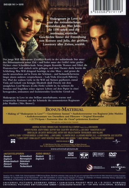 Produktbild: Shakespeare in Love