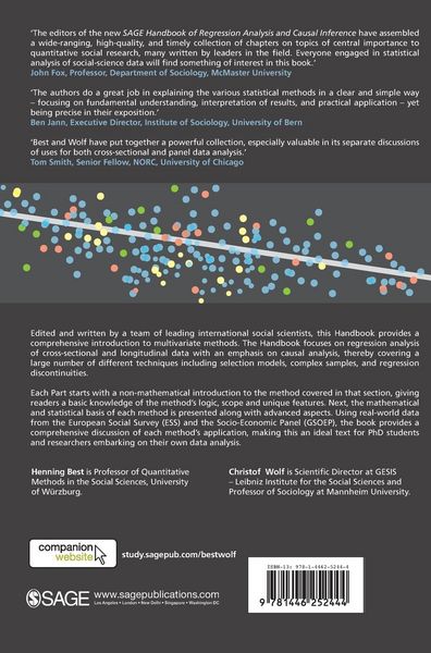 Produktbild: The SAGE Handbook of Regression Analysis and Causal Inference (First Edition)