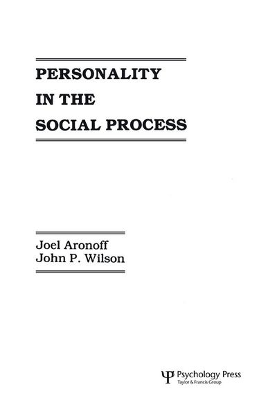 Produktbild: Personality in the Social Process