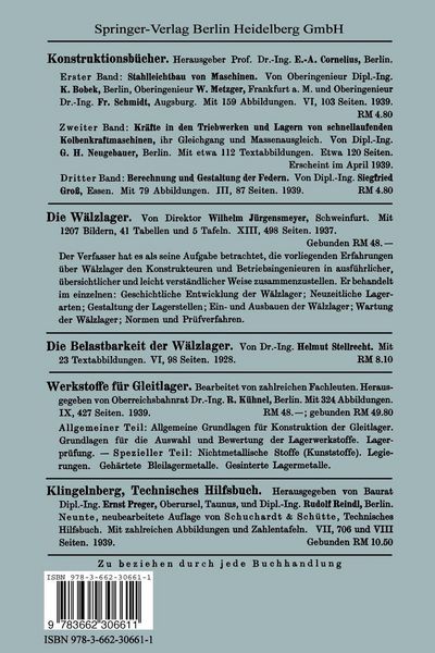 Produktbild: Gestaltung von W&auml;lzlagerungen