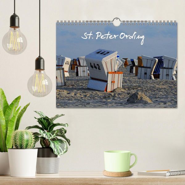 Produktbild: St. Peter Ording (Wandkalender 2026 DIN A4 quer), CALVENDO Monatskalender
