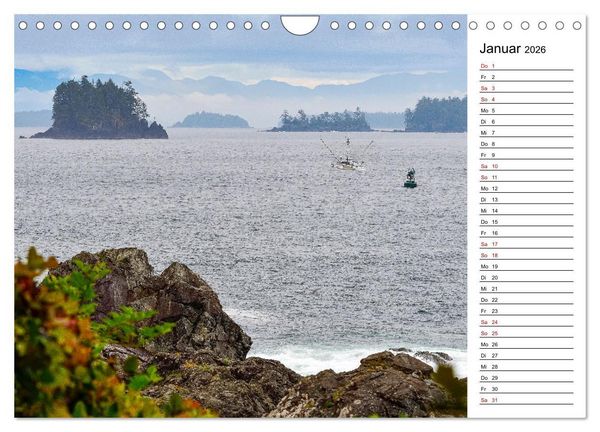 Produktbild: Vancouver Island - Perle im Kanadischen Westen (Wandkalender 2026 DIN A4 quer), CALVENDO Monatskalender