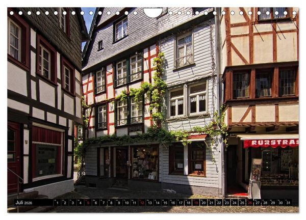 Produktbild: Stadtansichten, Monschau die Altstadt (Wandkalender 2026 DIN A4 quer), CALVENDO Monatskalender
