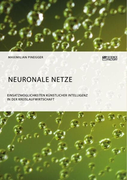 Produktbild: Neuronale Netze. Einsatzm&ouml;glichkeiten k&uuml;nstlicher Intelligenz in der Kreislaufwirtschaft