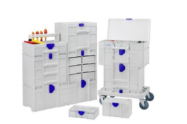 Produktbild: Tanos Systainer&sup3; S 76 83000932 Transportkiste ABS Kunststoff (B x H x T) 265 x 71 x 171mm
