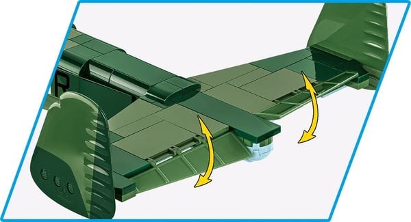 Produktbild: COBI Historical Collection 5754 - Dornier Do17 Z-2, WWII, Flugzeug, Bomber, Bausatz, 1:32, 1383 Klemmbausteine