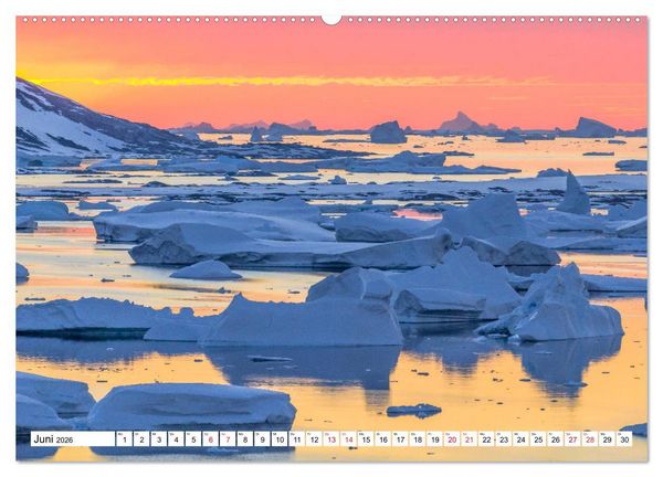 Produktbild: Faszination Antarktis (Wandkalender 2026 DIN A2 quer), CALVENDO Monatskalender