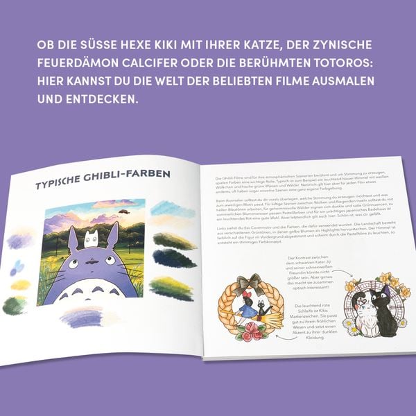 Das inoffizielle Studio Ghibli Ausmalbuch