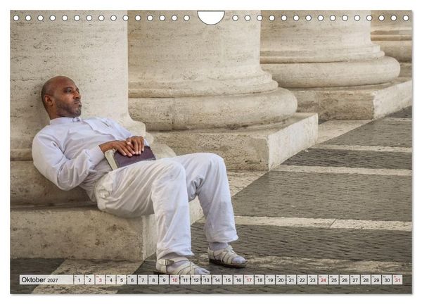Produktbild: San Pietro - Petersplatz und Petersdom (Wandkalender 2027 DIN A4 quer), CALVENDO Monatskalender
