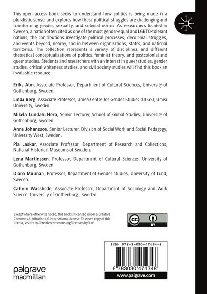 Produktbild: Pluralistic Struggles in Gender, Sexuality and Coloniality