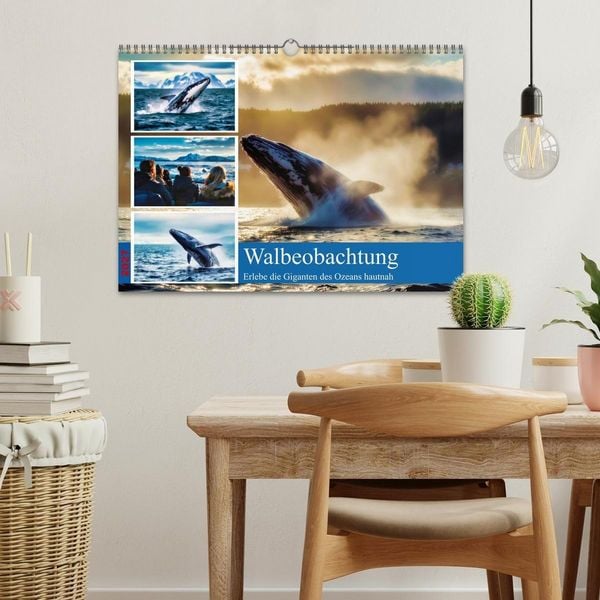 Produktbild: Whale Watching (Wandkalender 2027 DIN A3 quer), CALVENDO Monatskalender