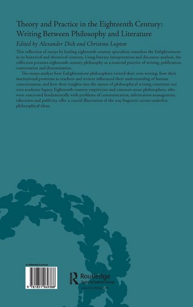 Produktbild: Theory and Practice in the Eighteenth Century