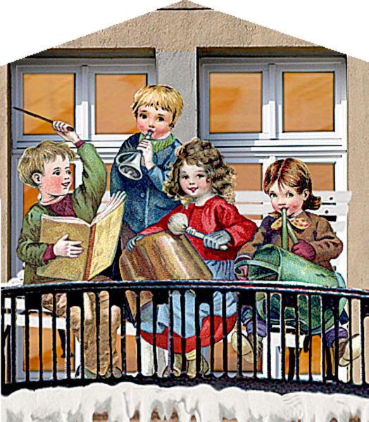 Produktbild: Aufstell-Adventskalender &ndash; Weihnachtsl&auml;dchen-Leporello