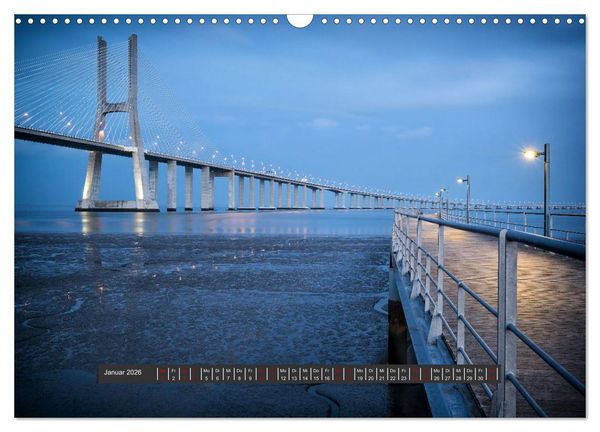 Produktbild: Portugals Atlantikk&uuml;ste (Wandkalender 2026 DIN A3 quer), CALVENDO Monatskalender