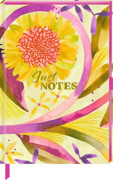 Produktbild: Notizbuch DIN A5 – Just Notes (YELLOW)