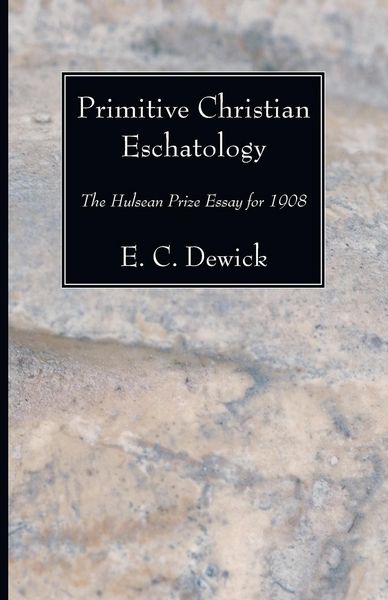 Produktbild: Primitive Christian Eschatology