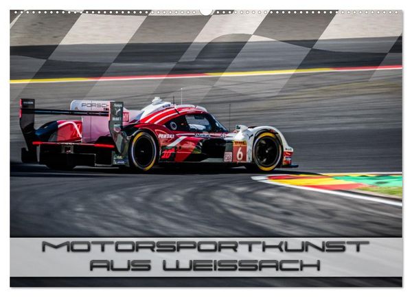 Produktbild: Motorsportkunst aus Weissach (Wandkalender 2026 DIN A2 quer), CALVENDO Monatskalender