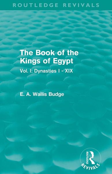 Produktbild: The Book of the Kings of Egypt (Routledge Revivals)