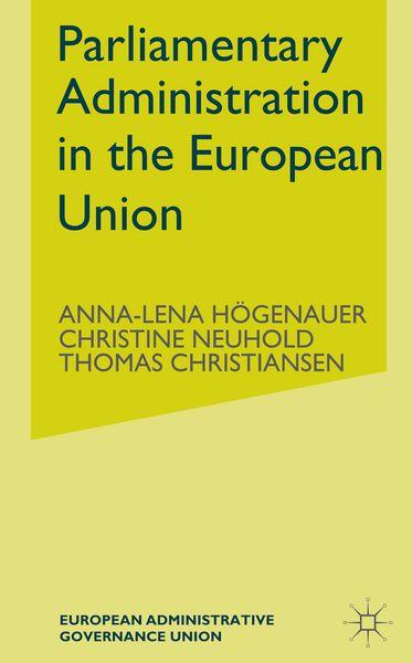 Produktbild: Parliamentary Administrations in the European Union