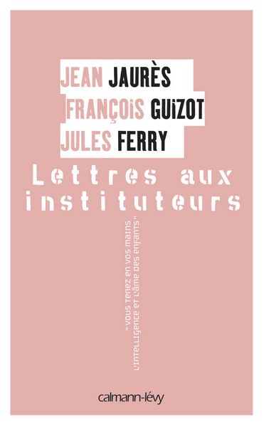 Produktbild: Lettres aux instituteurs
