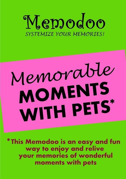 Produktbild: Memodoo Memorable Moments With Pets