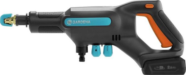 Produktbild: GARDENA AquaClean 24/18V Premium Set Mitteldruckreiniger 24 bar