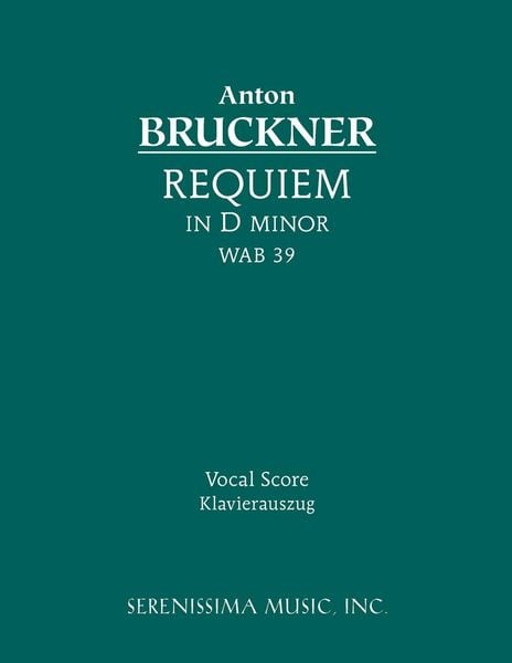 Produktbild: Requiem in D minor, WAB 39