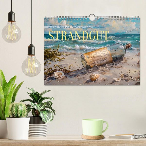 Produktbild: Strandgut (Wandkalender 2026 DIN A4 quer), CALVENDO Monatskalender