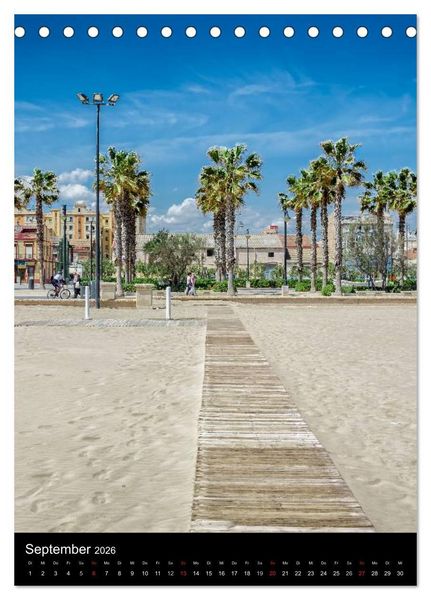Produktbild: Valencia entdecken (Tischkalender 2026 DIN A5 hoch), CALVENDO Monatskalender
