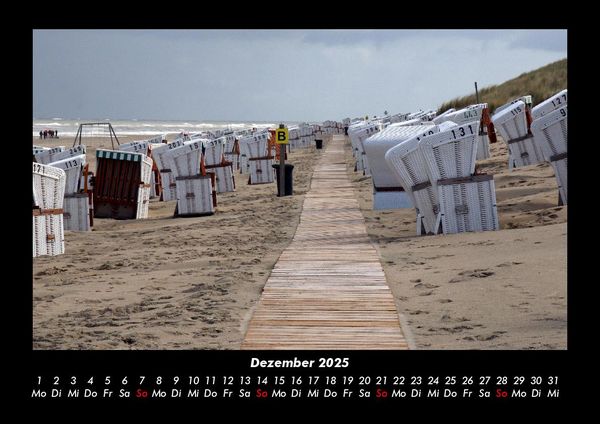 Produktbild: Nordsee 2025 Fotokalender DIN A3