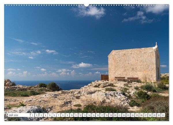 Produktbild: Malta - Gozo und Comino (hochwertiger Premium Wandkalender 2026 DIN A2 quer), Kunstdruck in Hochglanz