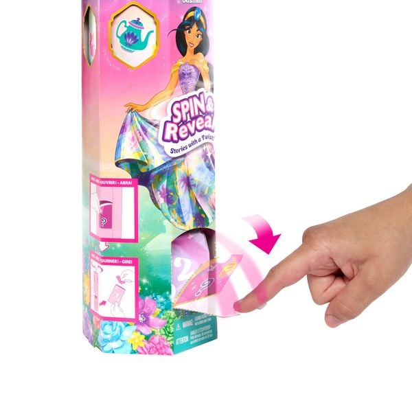 Produktbild: Disney Princess Spin & Reveal Jasmin-Modepuppe und Accessoires mit 11 Überraschungen
