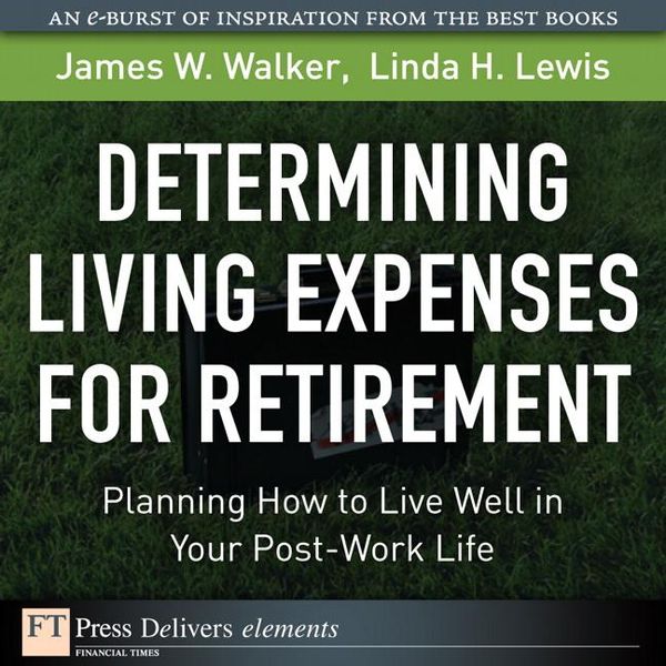 Produktbild: Determining Living Expenses for Retirement