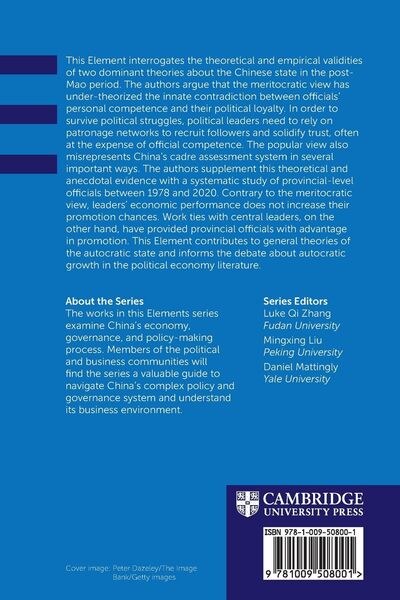 Produktbild: Meritocracy or Patronage?