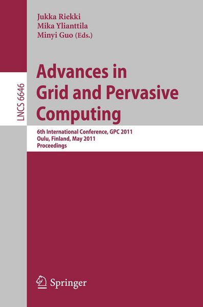 Produktbild: Advances in Grid and Pervasive Computing