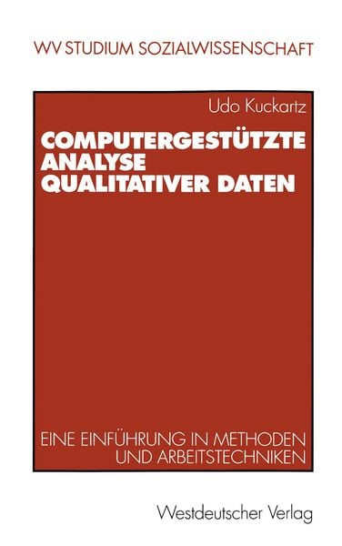 Produktbild: Computergest&uuml;tzte Analyse qualitativer Daten