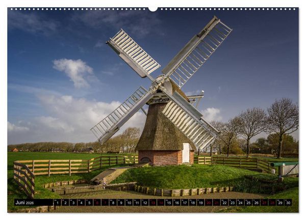 Produktbild: Provinz Groningen (Wandkalender 2026 DIN A2 quer), CALVENDO Monatskalender