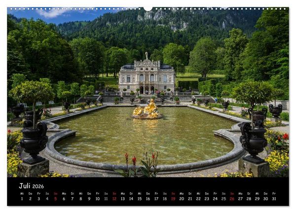 Produktbild: Sch&ouml;nes Oberbayern (hochwertiger Premium Wandkalender 2026 DIN A2 quer), Kunstdruck in Hochglanz